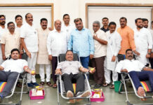 पंतप्रधान नरेंद्र मोदी यांच्या वाढदिवसानिमित्त पनवेलमध्ये रक्तदान शिबीर